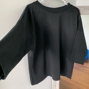 Boohoo cut across back top/sweater